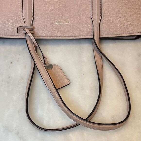 Kate Spade Pebbled Leather Large Margaux Zip Top Tote - Picture 10 of 16